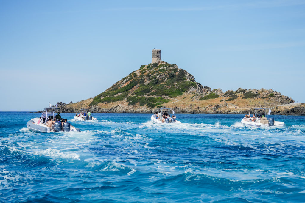 randonnée nautique dans la baie d'Ajaccio